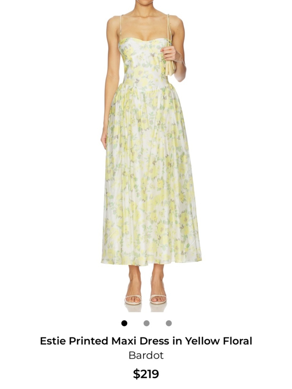 Bardot Estie maxi dress